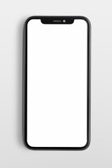Mobile phone screen mockup  digital device