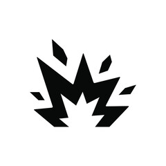 Fototapeta premium Explosion icon