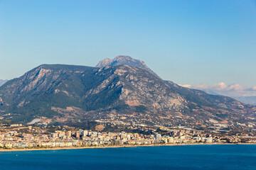 Fototapeta premium View of the Mediterranean coast.