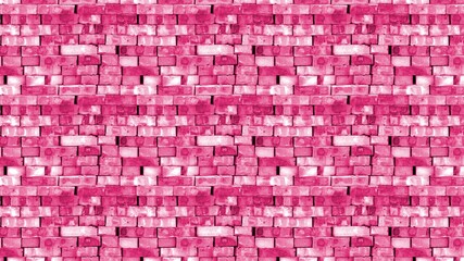 brick background in pink in abstract style