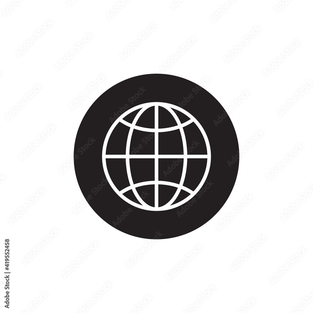 Poster web icon vector. website internet symbol image