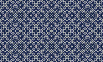 模様素材　小葵　シームレスパターン　