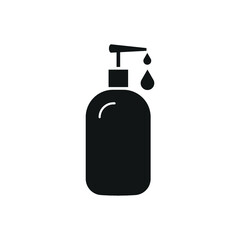 Shampoo icon design template