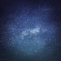 Night sky with stars as background. Universe