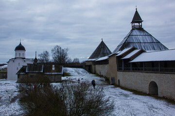 Old Ladoga Fortress - immersion in the world of the Middle Ages.