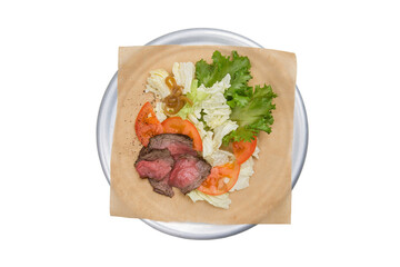 Roast beef salad