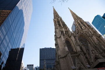 Fototapeta na wymiar St. Patricks Church New York