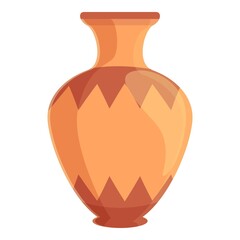 Amphora elder icon. Cartoon of amphora elder vector icon for web design isolated on white background