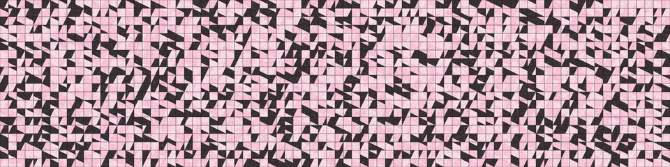 Abstract Geometric Pattern generative computational art illustration