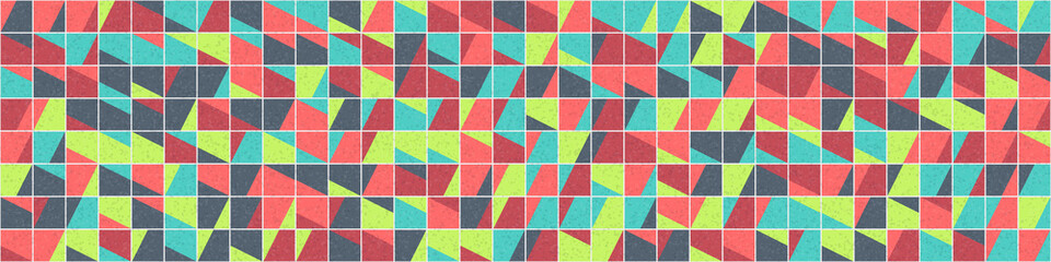 Abstract Geometric Pattern generative computational art illustration