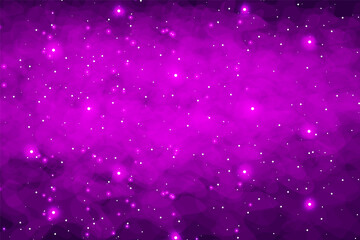 Galaxy background with clouds and stars