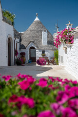 traditional Trulli in Alberobello, Puglia