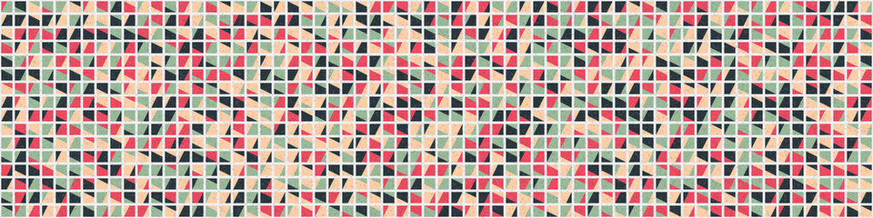 Abstract Geometric Pattern generative computational art illustration