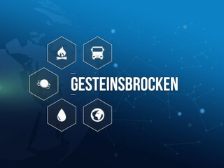 Gesteinsbrocken