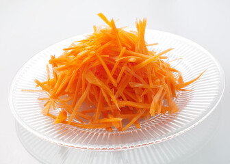 人参の千切り　　