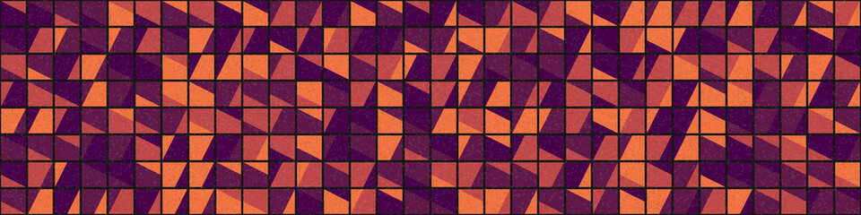 Abstract Geometric Pattern generative computational art illustration