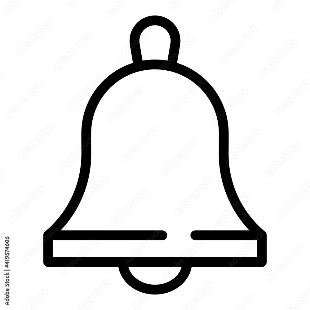 Poster alarm time management icon. outline alarm time management vector icon for web design isolated on whi
