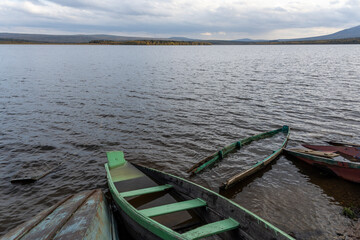 Naklejka premium Lake Ozero Zyuratkul Siberia