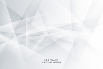 abstract white background with geometric lines shapes