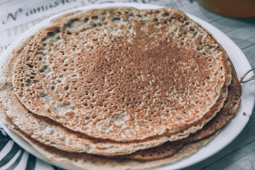 stack of pancakes
