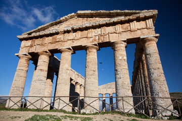 Temple of Segesta in Sicily