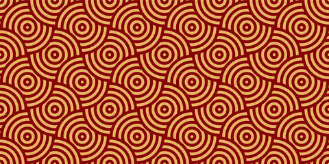 Geometric seamless art deco gatsby chinese patterns