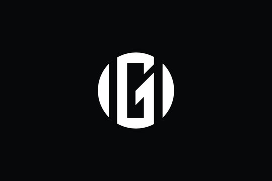 GO logo letter design on luxury background. OG logo monogram initials letter concept. GO icon logo design. OG elegant and Professional letter icon design on black background. G O OG GO
