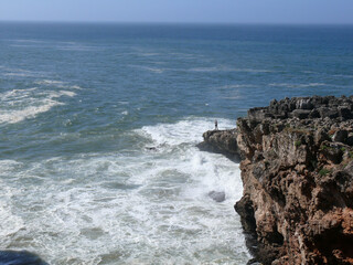 Vue du Cap da Roca au Portugal