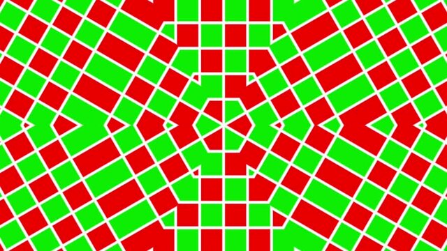 Beautiful geometric seamless looping pattern, moving geometrical decorative elegant ornament endless background