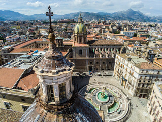 Above Piazza Pretoria, Palermo