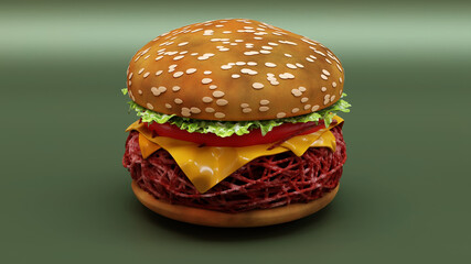 GMO Hamburger - In-Vitro-Zucht von Laborfleisch
