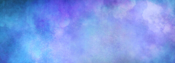 Watercolor background, soft blue color