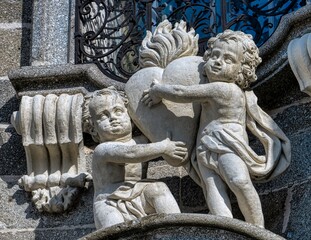 Burning Heart Detail of Zwettl Abbey