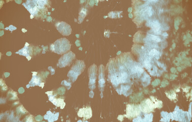 Tie Dye Pattern. Gray Artistic Print. Old Watercolor Backdrop. Tye Dye Circle Painting. Cool Psychedelic Design. Hippie Art Round. Ink Batik Background. Swirl Tie Dye Pattern.