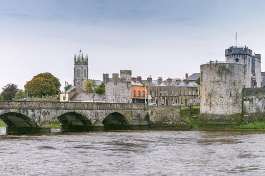 View of King John's Castle, Limerick, Ireland