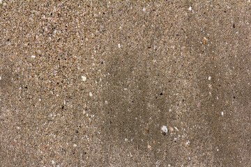 Wet sand as a texture. Sand background