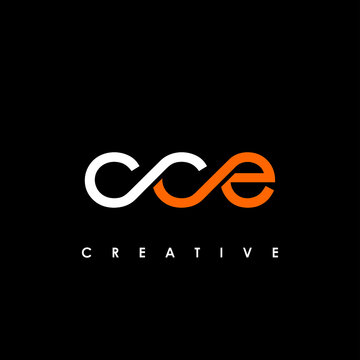 CCE Letter Initial Logo Design Template Vector Illustration