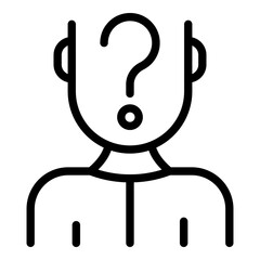 Democracy icon. Outline democracy vector icon for web design isolated on white background