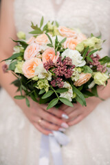 Obraz na płótnie Canvas wedding bouquet