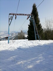 Ski lift chairs