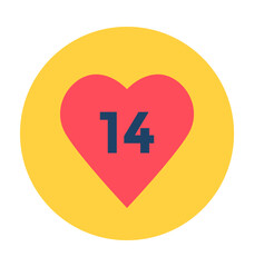 Valentine Day Vector Icon