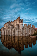 The Gravensteen Castle in Ghent, Belgium. © Bernhard