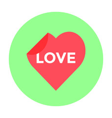 Love Sign Vector Icon