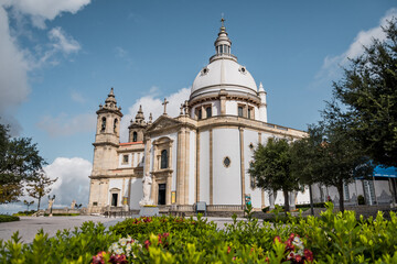 Fototapeta na wymiar Sanctuary of Our Lady of Sameiro in Braga, Portugal