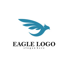 Eagle logo vector design templae