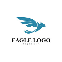 Eagle logo vector design templae