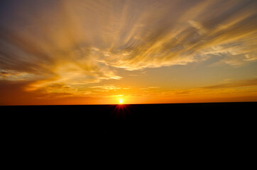 Sonnenaufgang im Outback