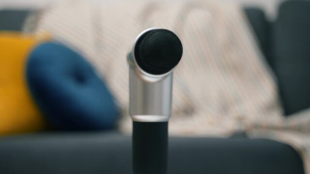 Massage percussion device with different of nozzles.