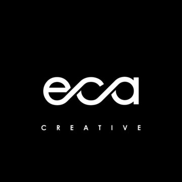 ECA Letter Initial Logo Design Template Vector Illustration