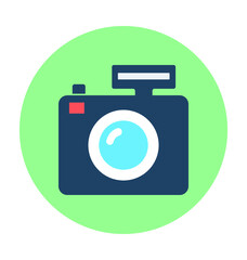 Camera Vector Illustration